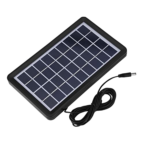 Panel solar de 9 V 3 W, impermeable, 93% de transmisión de luz, panel solar de polisilicio, panel solar monocristalino de 9 voltios, hasta 93% de transmitancia